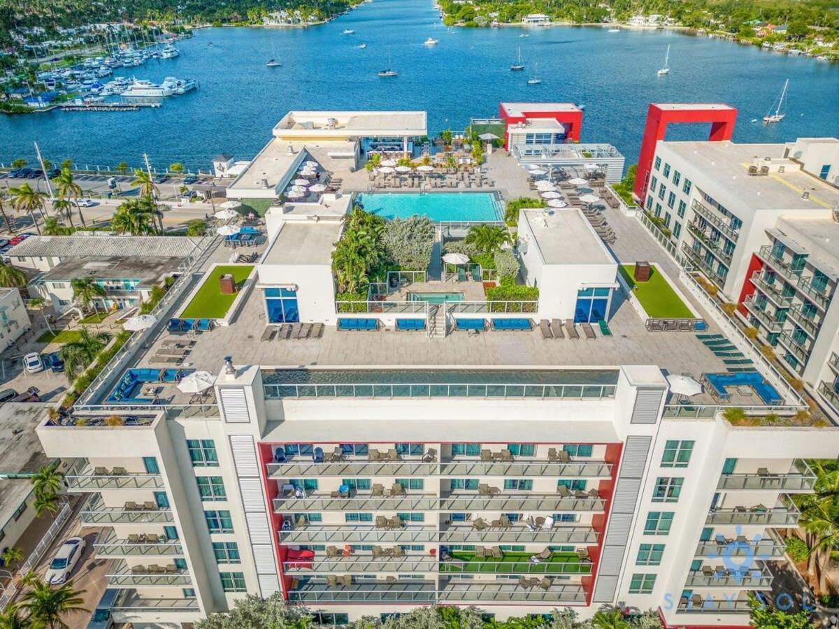 Rooftop Pool - Hollywood Beach Boardwalk Exteriér fotografie