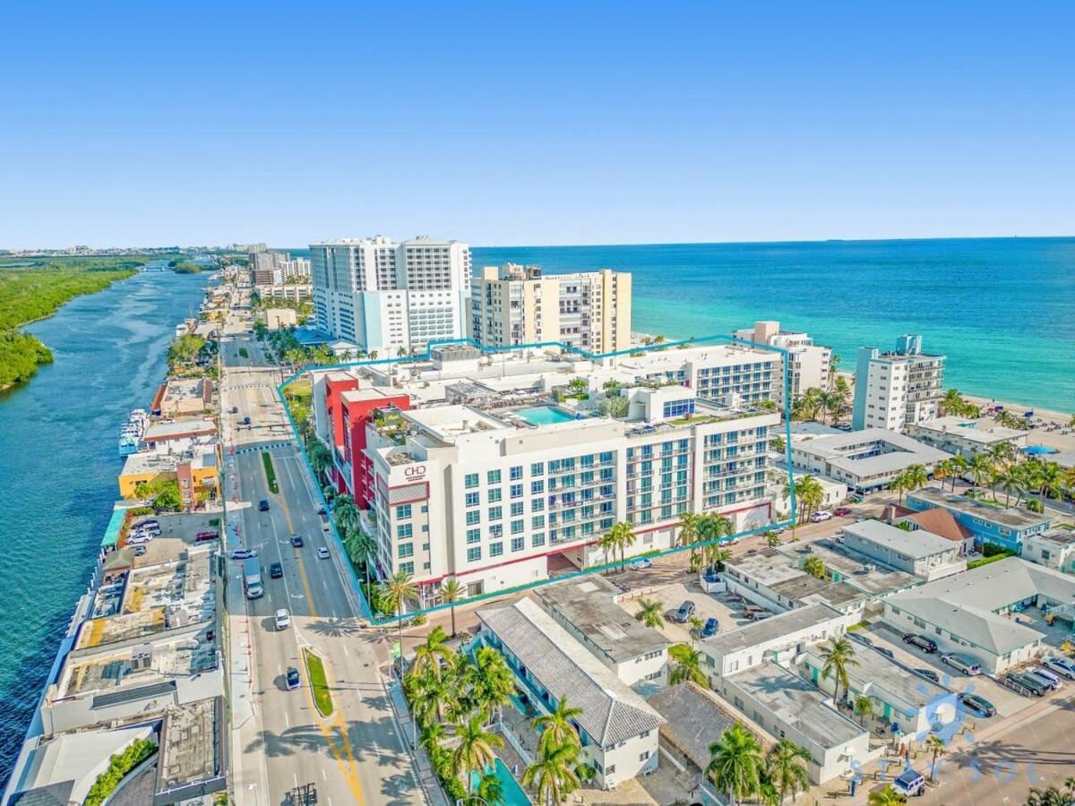 Rooftop Pool - Hollywood Beach Boardwalk Exteriér fotografie