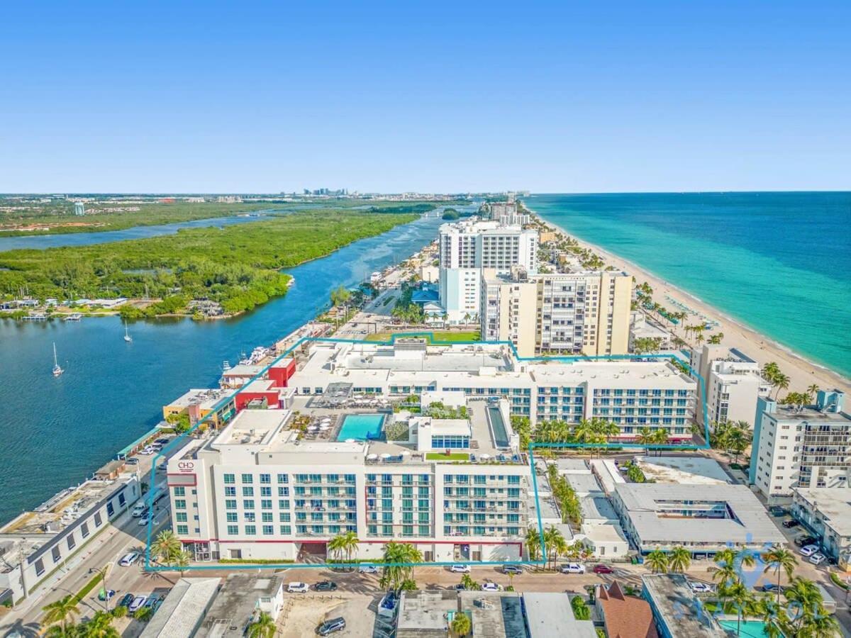 Rooftop Pool - Hollywood Beach Boardwalk Exteriér fotografie