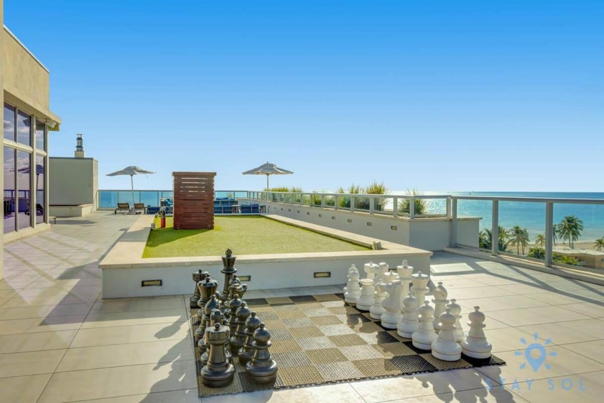 Rooftop Pool - Hollywood Beach Boardwalk Exteriér fotografie