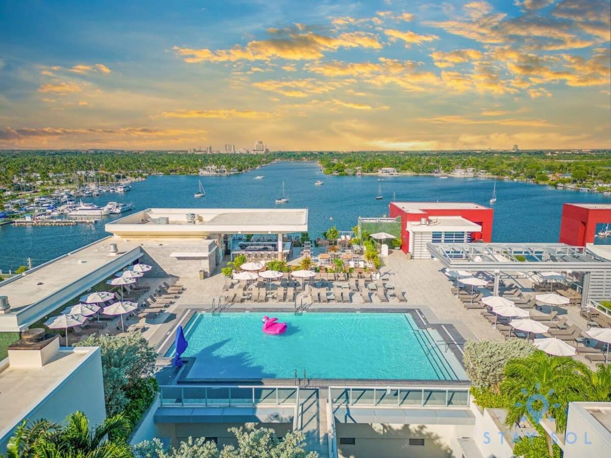 Rooftop Pool - Hollywood Beach Boardwalk Exteriér fotografie