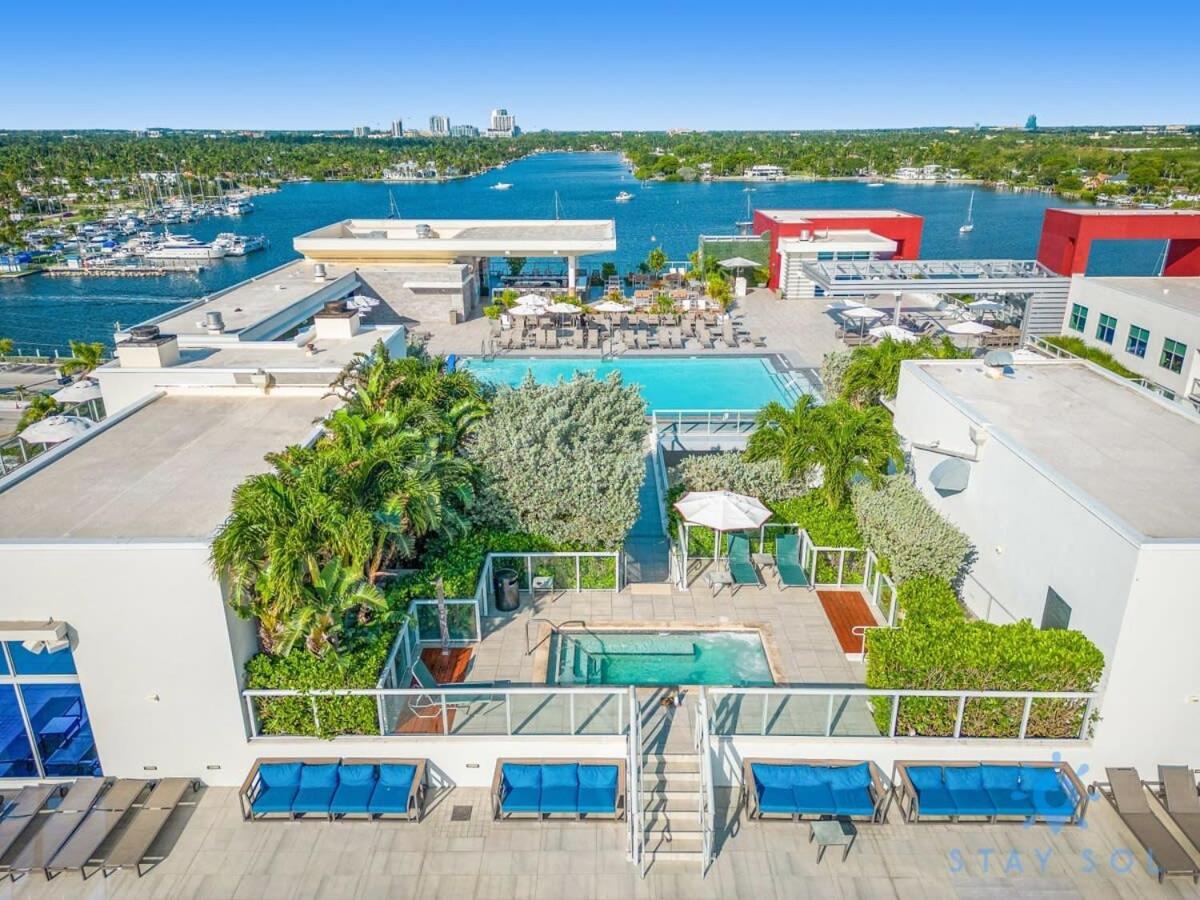 Rooftop Pool - Hollywood Beach Boardwalk Exteriér fotografie
