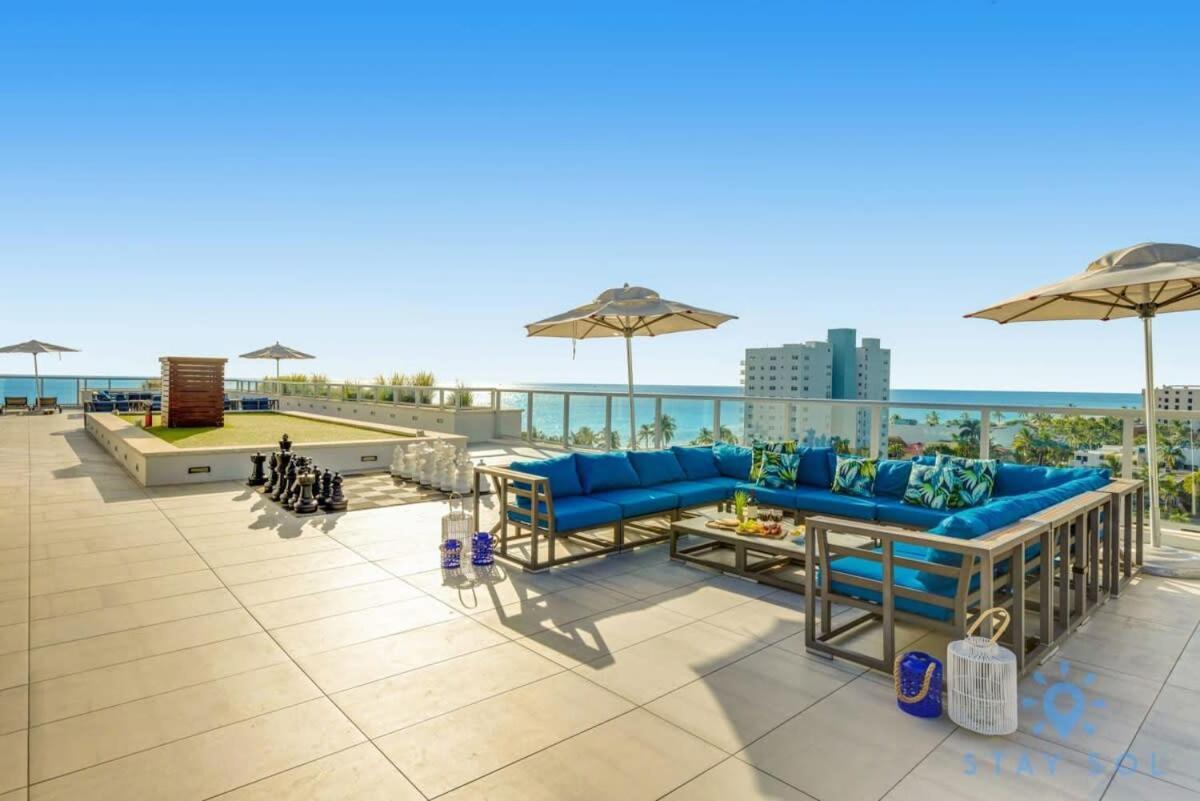 Rooftop Pool - Hollywood Beach Boardwalk Exteriér fotografie