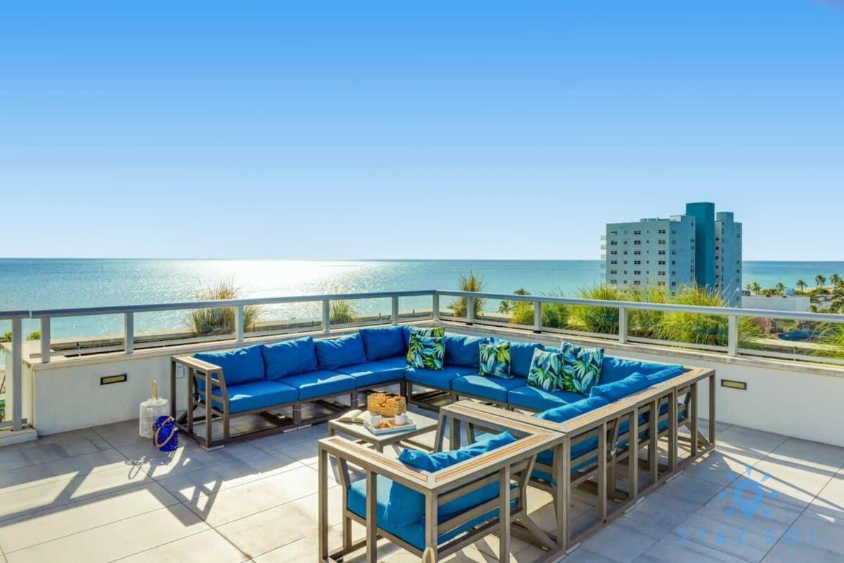 Rooftop Pool - Hollywood Beach Boardwalk Exteriér fotografie
